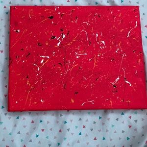 I did paint it myself and it’s one of a kind and I have more just like this